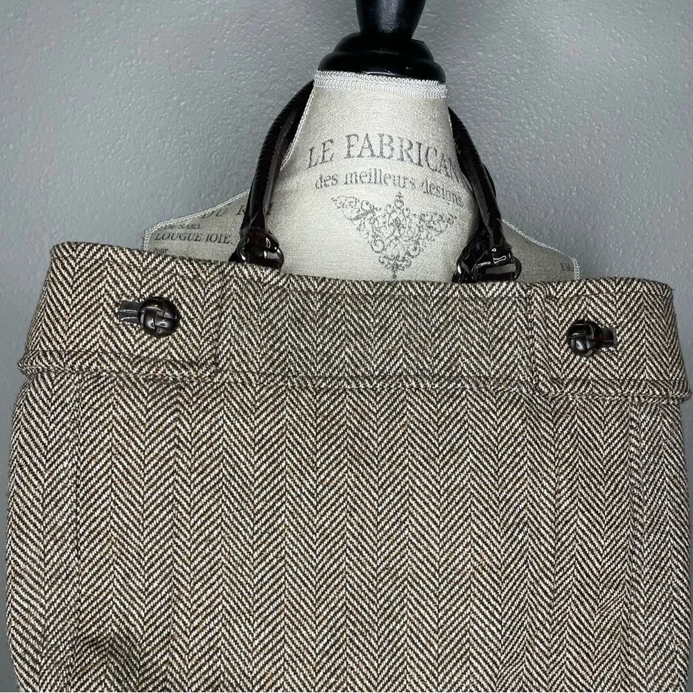 Braciano tweed brown